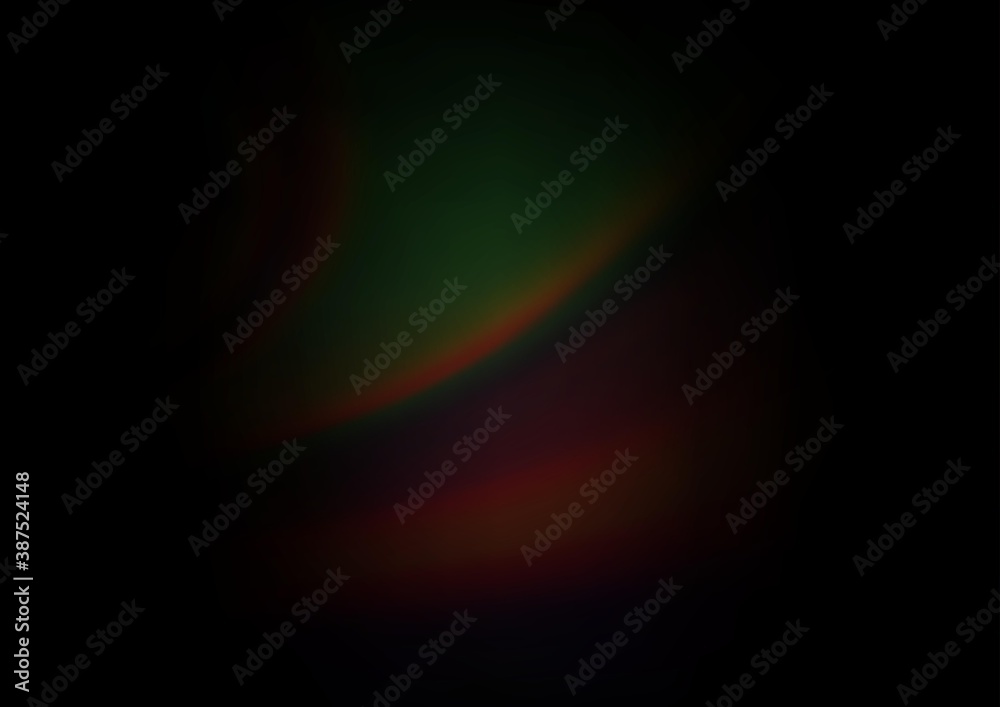 Dark Black vector blur pattern. Dark Black vector blur pattern.