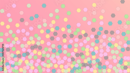 Watercolor Ornament. Trendy Wallpapers. Soft