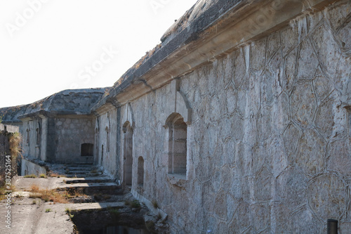 All'interno del grande e storico Forte Corbin in Veneto, viaggi e architettura in Italia photo