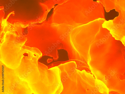 Pastel Backdrop.  Multilayer Fire Composition.