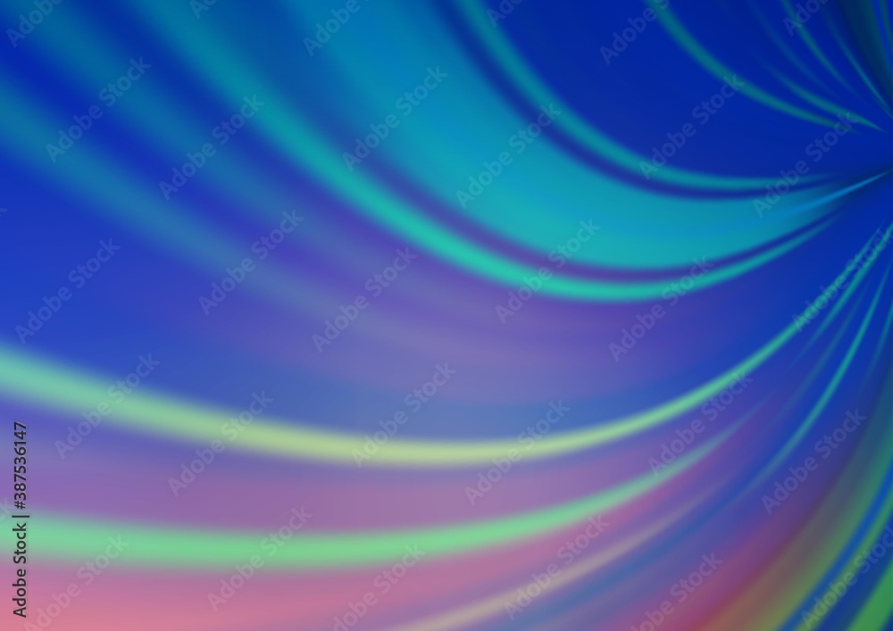 Light BLUE vector blurred bright background. Light BLUE vector blurred bright background.