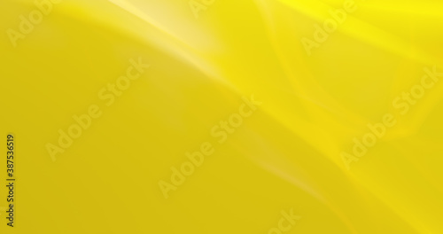 Abstract geometric curves 4k resolution defocused background for wallpaper, backdrop and varied luxury, energizing or cheerful design. Amber and light yellow colors.