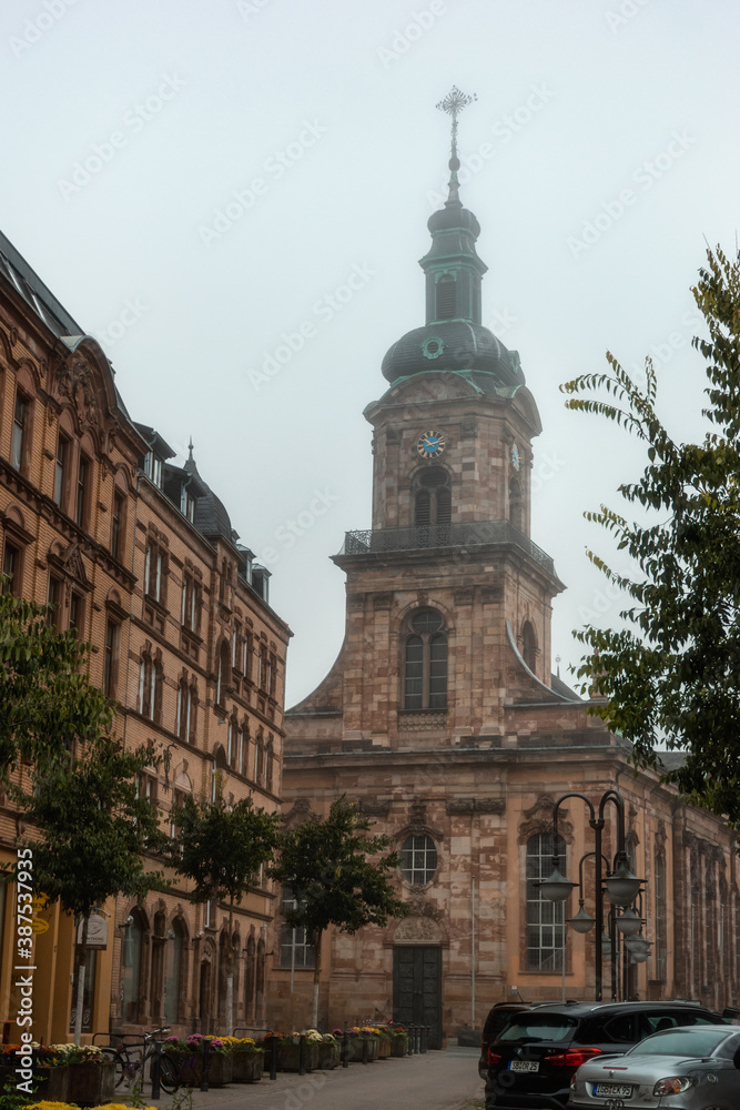 german church at the haze