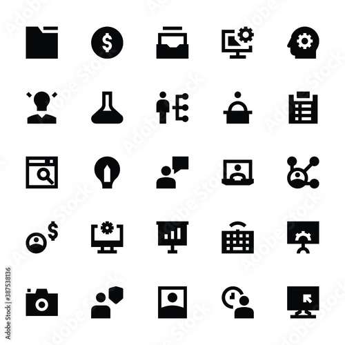 
Project Management Vector Icons 1
