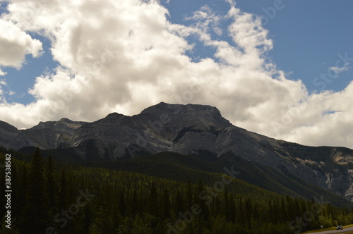 Road tripping in the Rocky Mountains of Alberta, Canada