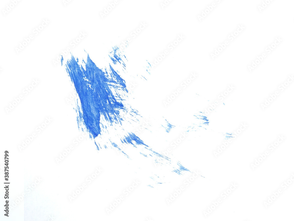 blue paint splashes