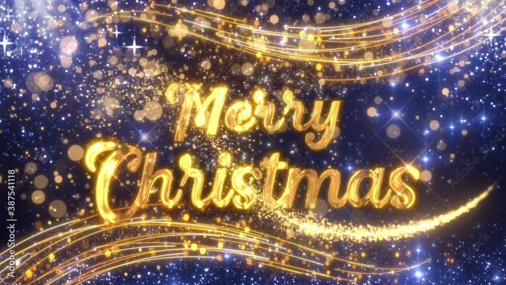 christmas holiday celebration video loop