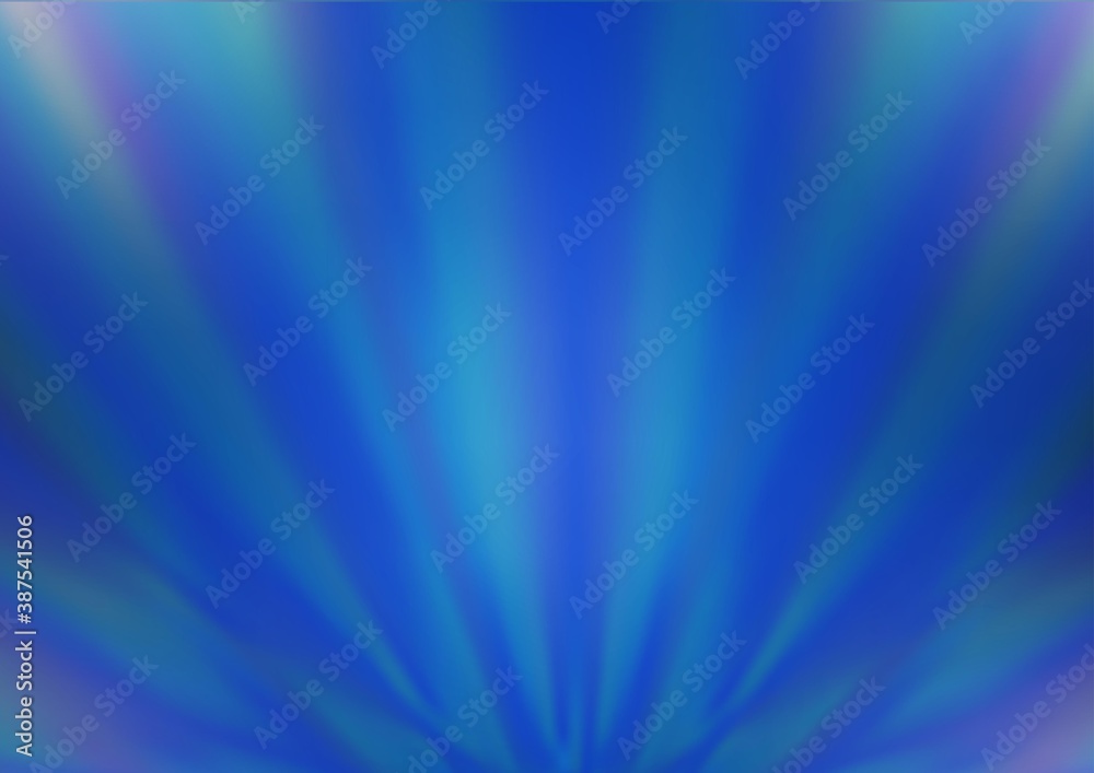 Light BLUE vector blurred bright template. Light BLUE vector blurred bright template.