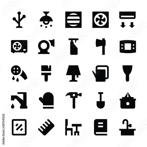 
Home Appliances Vector Icons 