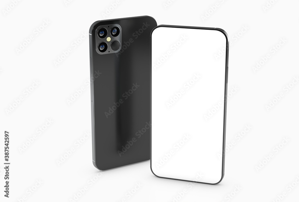 digital smartphone device mobile phone 3d isolated digital smartphone device mobile phone 3d isolated