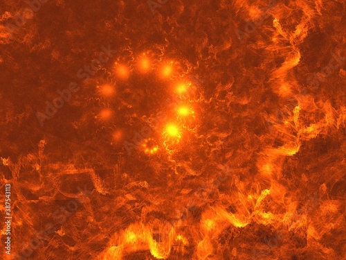 Imaginatory fractal background Image