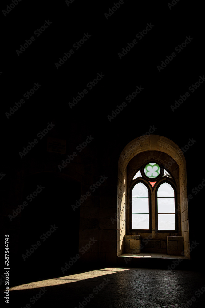  Window from main room Castle tower, in Beja.