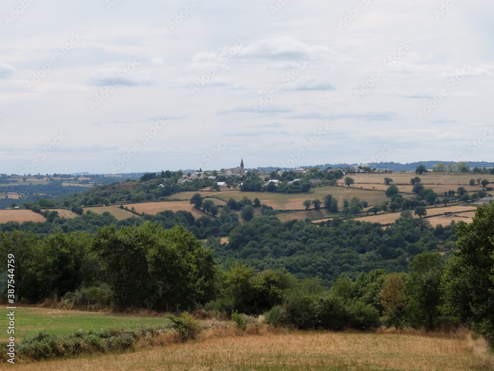 Paysage du sud de l'Aveyron