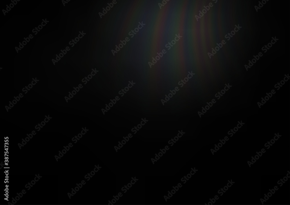 Dark Black vector glossy abstract template. Dark Black vector glossy abstract template.