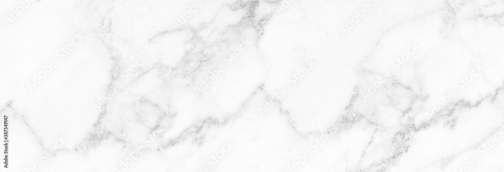 Fototapeta premium Marble granite white panorama background wall surface black pattern graphic abstract light elegant gray for do floor ceramic counter texture stone slab smooth tile silver natural.