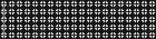 Abstract Cross Pattern Dots Logo generative computational art illustration