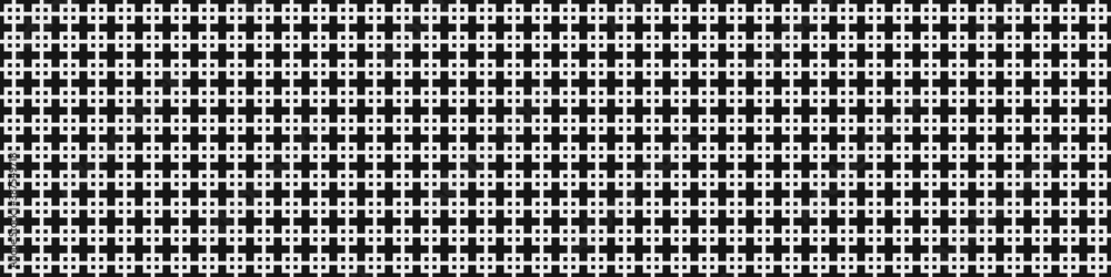 Abstract Cross Pattern Dots Logo generative computational art illustration