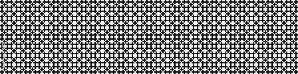 Abstract Cross Pattern Dots Logo generative computational art illustration