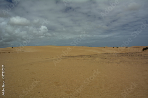 sand and clouds