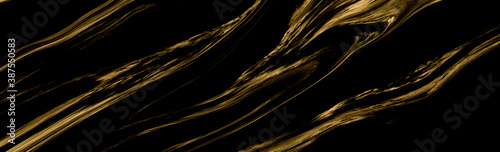 Panel kuchenny z motywem Marble texture wall surface black gold ink pattern graphic  background granite abstract light elegant grey for do floor plan ceramic counter texture tile black yellow background natural for paper.
