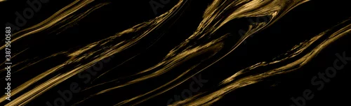 Panel kuchenny z motywem Marble texture wall surface black gold ink pattern graphic  background granite abstract light elegant grey for do floor plan ceramic counter texture tile black yellow background natural for paper.