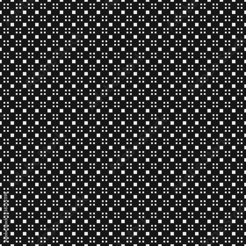 Abstract Cross Pattern Dots Logo generative computational art illustration