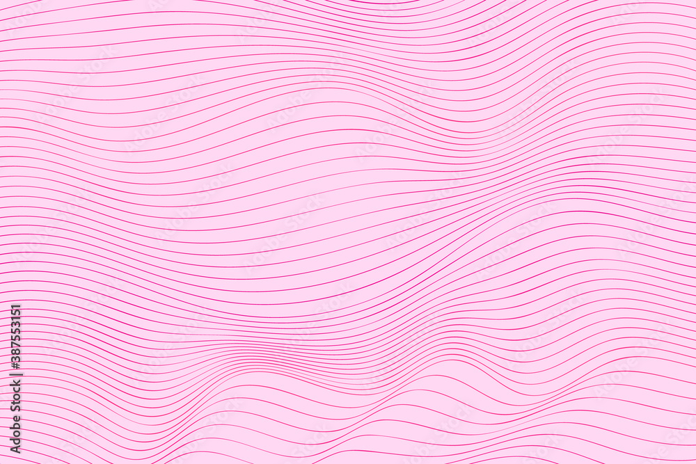 Pink Wave Lines Pattern Abstract Background. Vector Pink Wave Lines Pattern Abstract Background. Vector