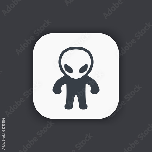 extraterrestrial, alien icon