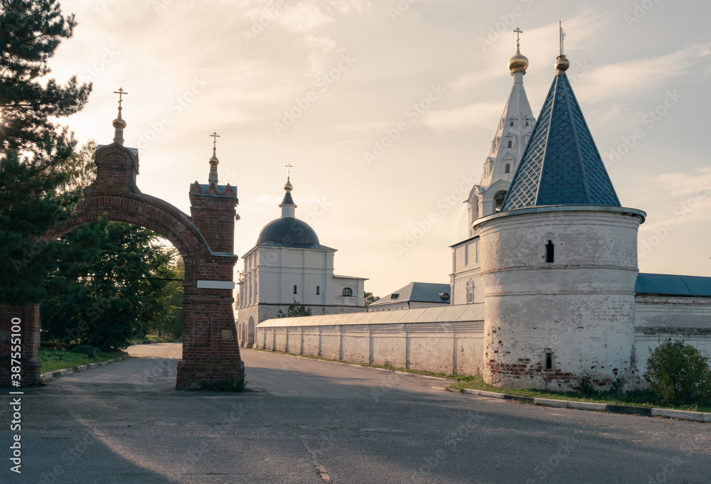 View of the Luzhetsky Ferapontov monastery in Mozhaisk