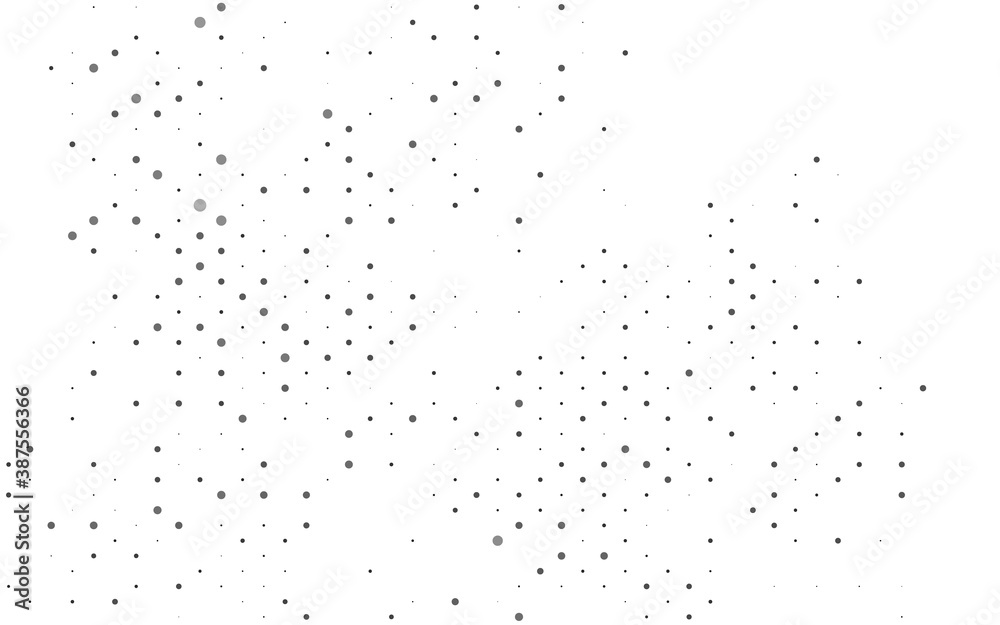 Light Silver, Gray vector template with circles.