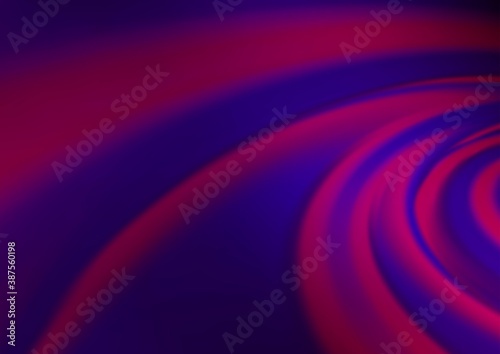 Dark Purple vector abstract blurred background.