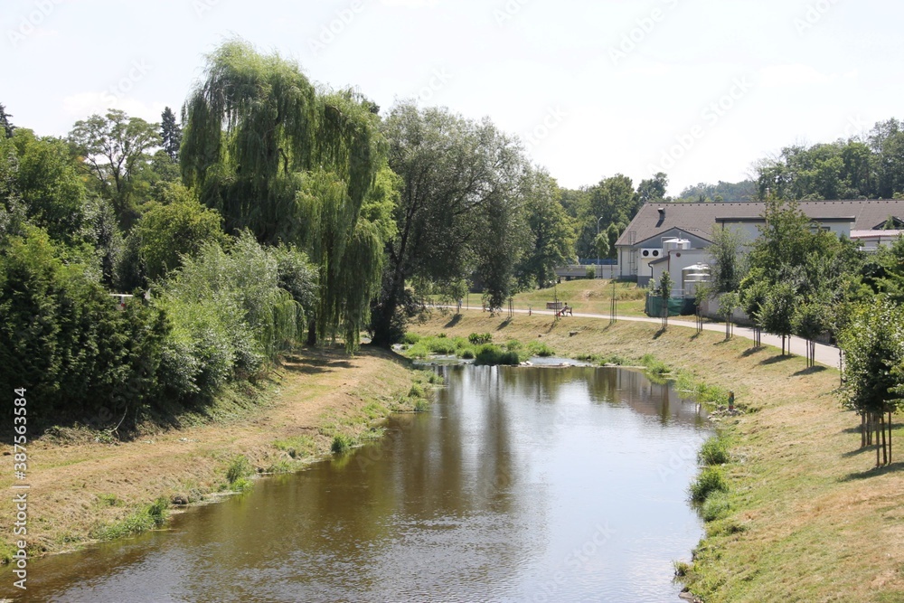 The river in Namest nad Oslavou