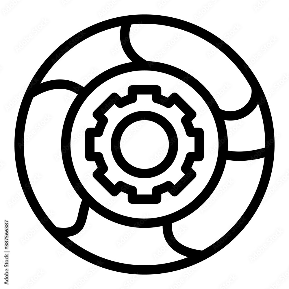 Adaptation mechanism icon. Outline adaptation mechanism vector icon for web design isolated on white background Adaptation mechanism icon. Outline adaptation mechanism vector icon for web design isolated on white background