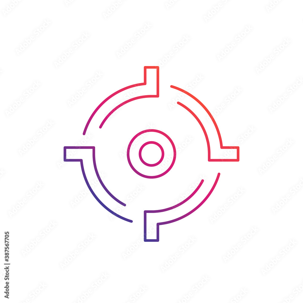 crosshair, aim, target modern vector design crosshair, aim, target modern vector design