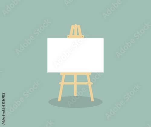 design about the canvas board icon