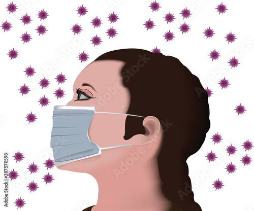 protection from corona virus surgical mask
