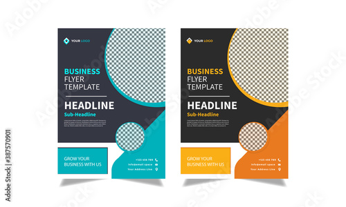 Creative Corporate & Business Flyer Template Design, abstract business flyer, poster, flyer 