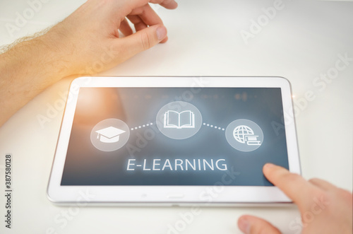 E-learning Education Internet Technology Webinar Online Courses
