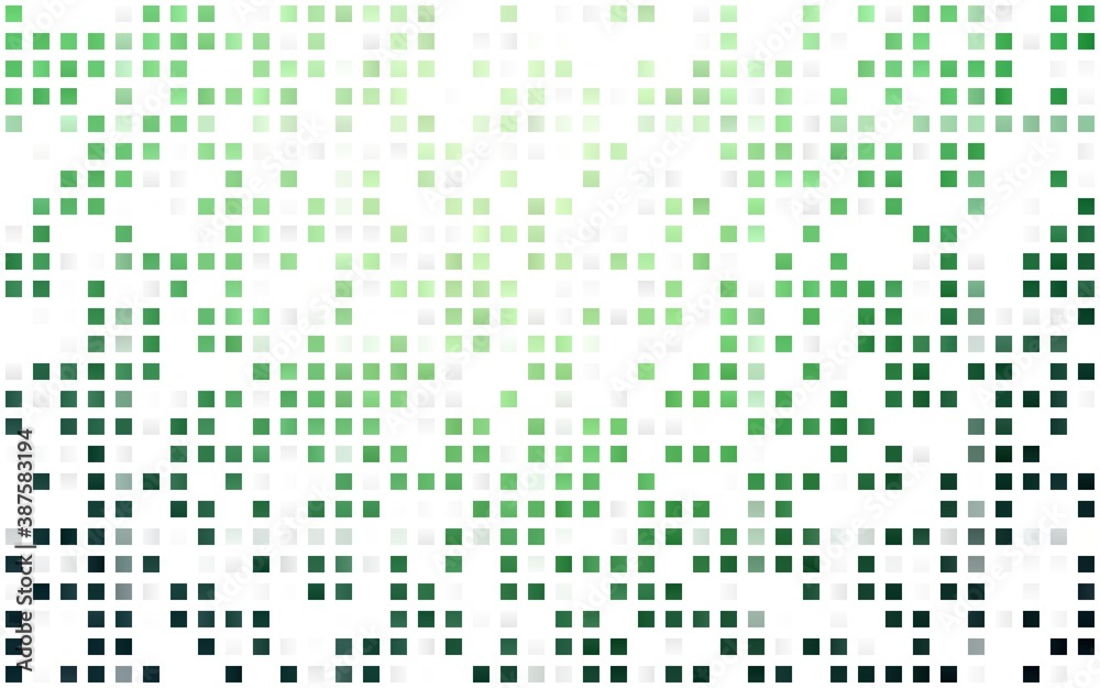 Light Green vector seamless template with crystals, rectangles. Light Green vector seamless template with crystals, rectangles.