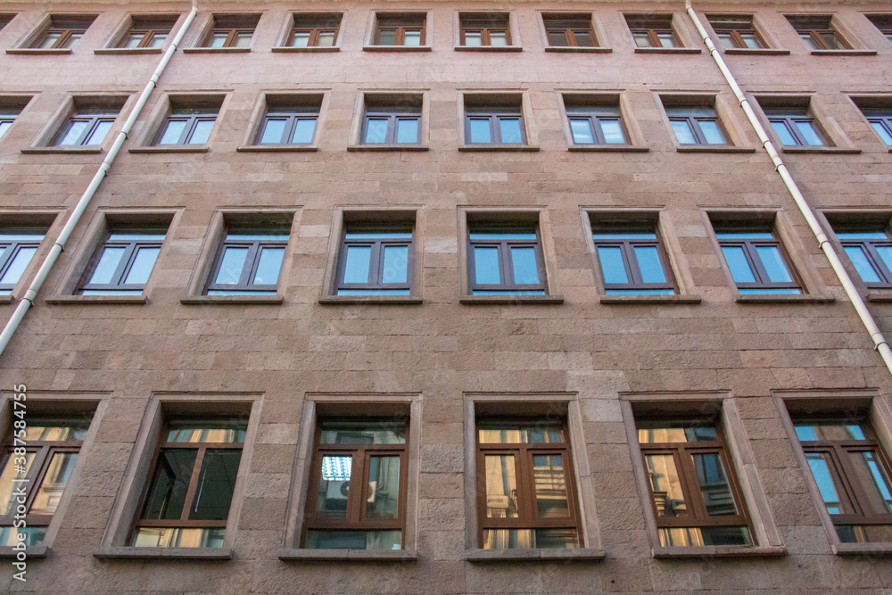 Fototapeta premium Windows with beautiful architecture