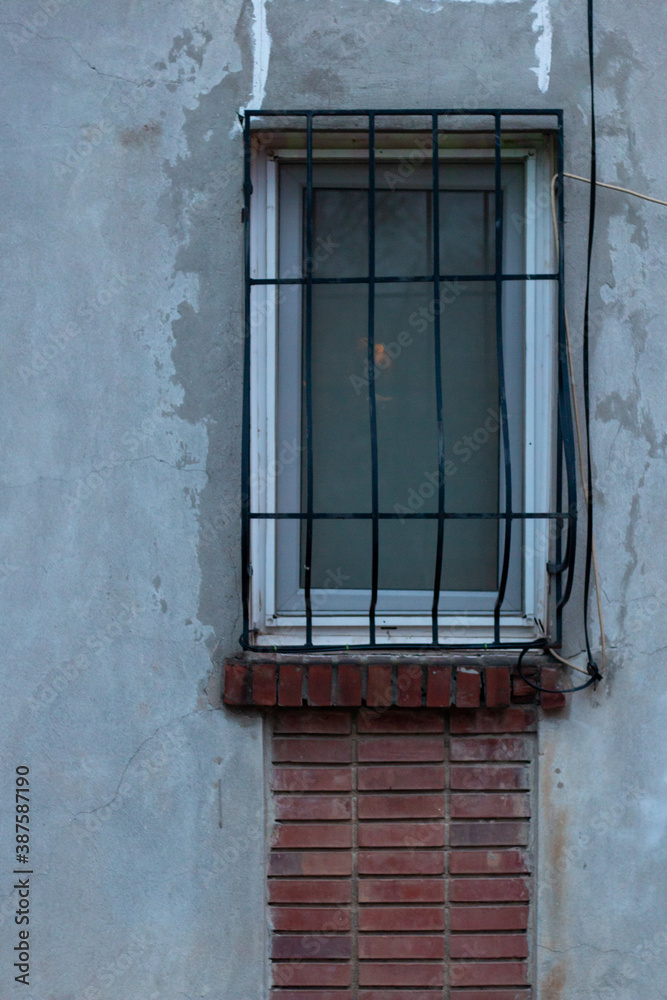 Fototapeta premium Windows with beautiful architecture