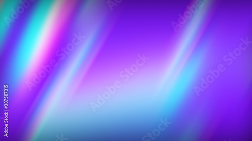Blurry iridescent holographic foil background