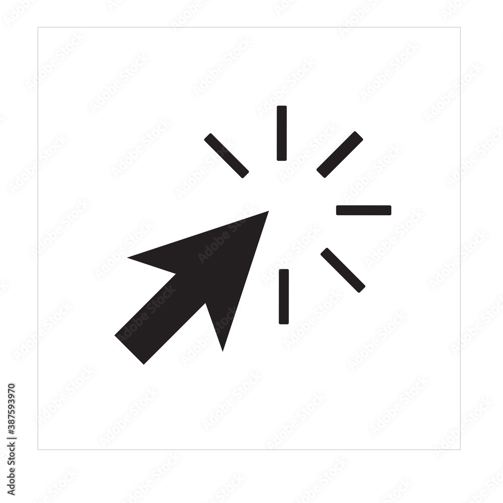 Click Circle and Arrow Black Logo Vector Click Circle and Arrow Black Logo Vector