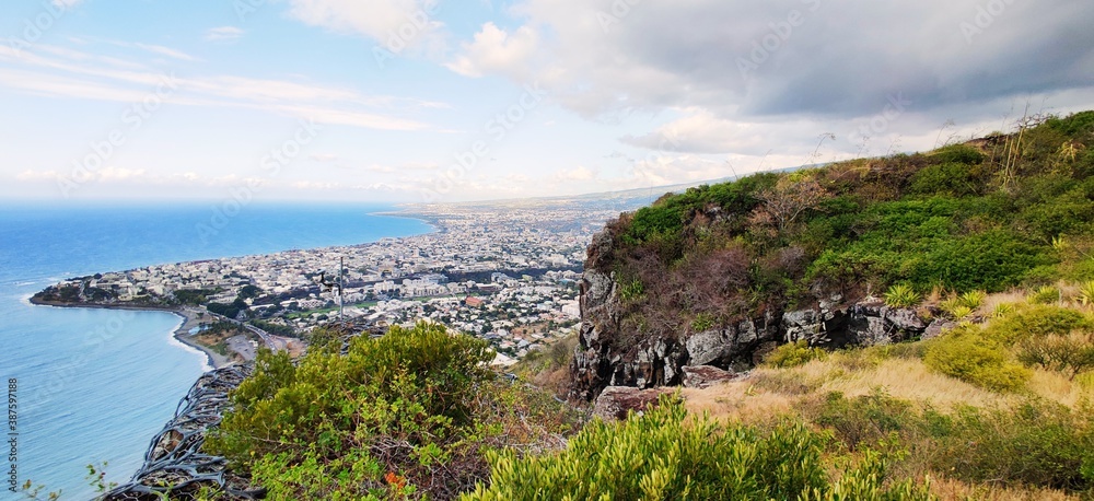 Vue sur Saint-Denis de la Réunion - Ile de la Réunion