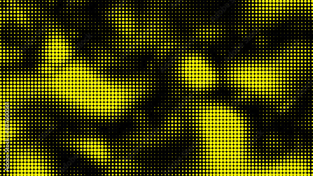 Fototapeta premium Colored dot array background isolated. Sea wave camouflage from stains. Abstract vector layer for presentation.