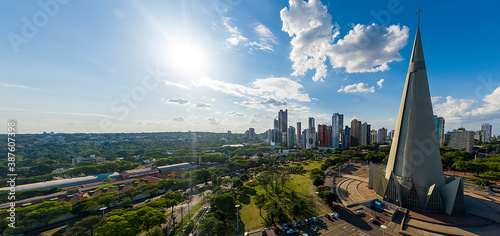 Catedral Metropolitana Basílica Menor Nossa Senhora da Glória., Maringá, Paraná,