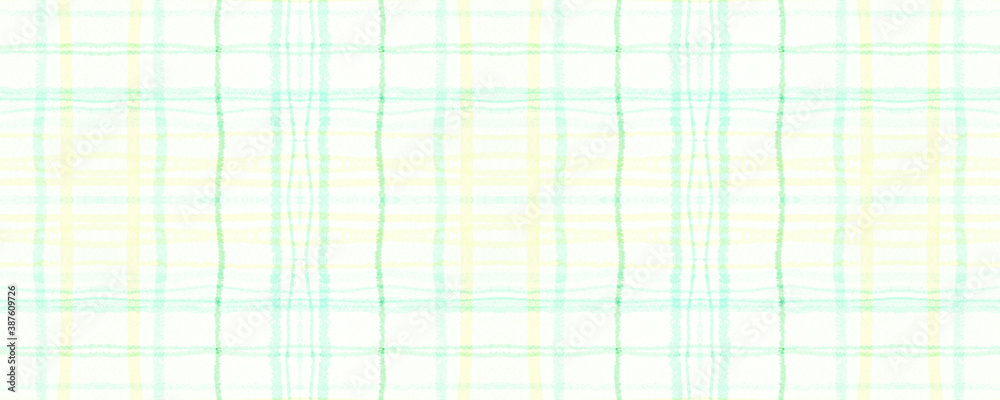 Yellow Fall Plaid Pattern. Seamless Picnic 