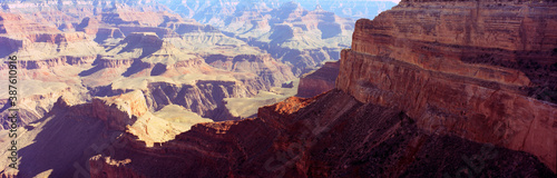 Grand Canyon National Park Panoramic from the South Rim 