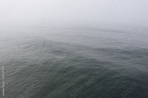 Abstract foggy ocean