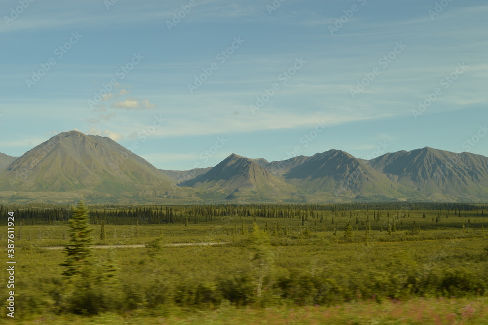 Road tripping and hiking in Northern Alaska and the Town of Chicken - USA